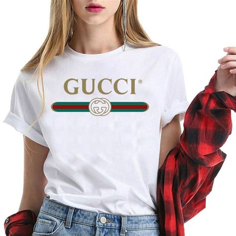 gucci shirt dames wit|genuine Gucci t shirts.